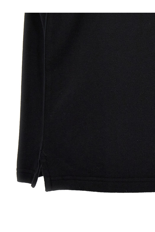 'Fox Head' polo shirt Black
