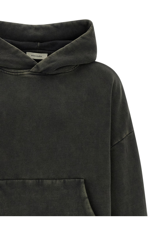 'Heavy' hoodie Gray