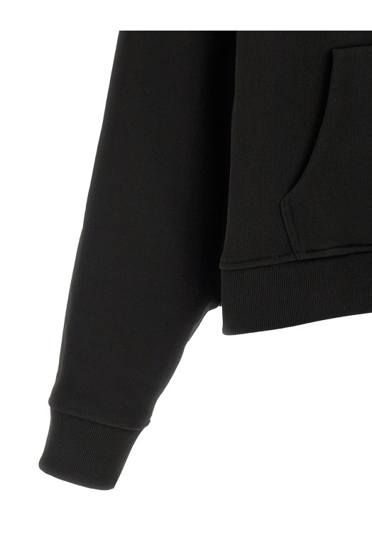 'Heavy' hoodie Black