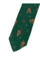 Silk tie Green