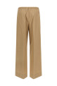 Grosgrain logo patch pants  Beige