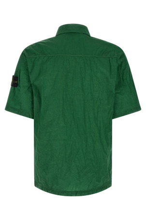 Overshirt Nylon Metal Green