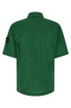 Overshirt Nylon Metal Green