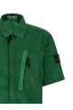 Overshirt Nylon Metal Green
