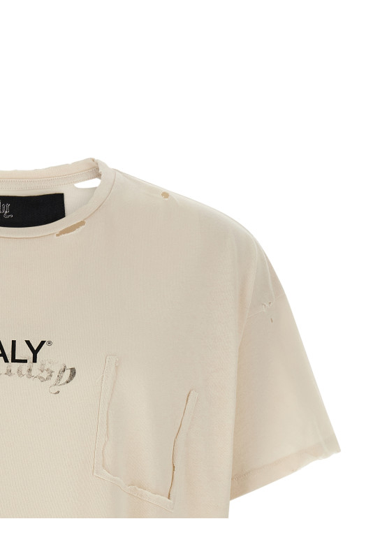 'Core Logo' T-shirt Beige