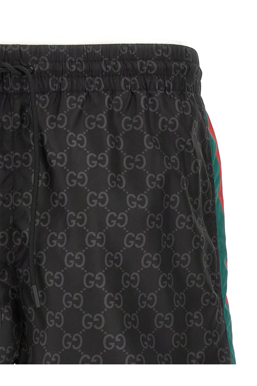 'GG' swim shorts Black