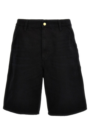 'Single Knee' bermuda shorts Black