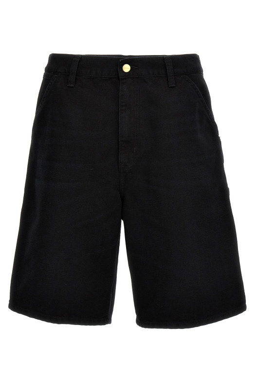 'Single Knee' bermuda shorts Black