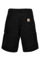 'Single Knee' bermuda shorts Black