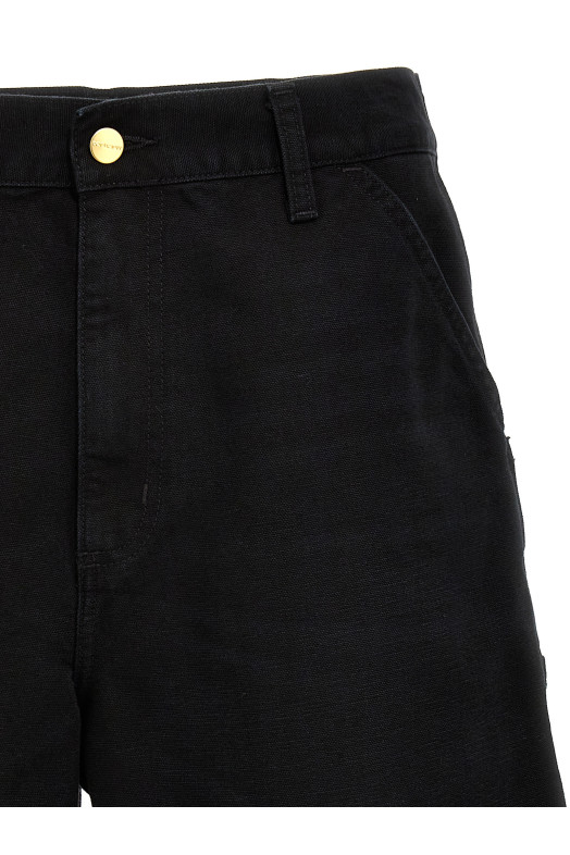 'Single Knee' bermuda shorts Black