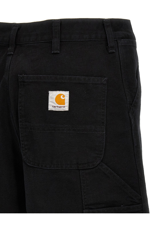 'Single Knee' bermuda shorts Black