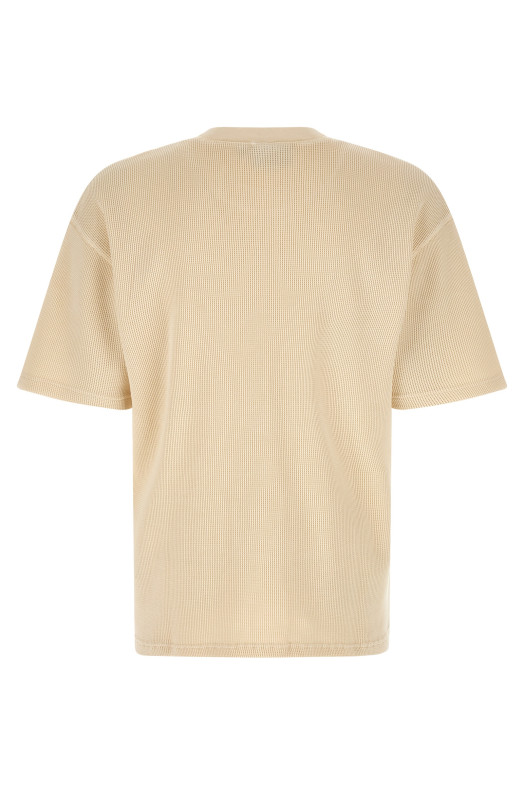 'Nelson Waffle' T-shirt Beige