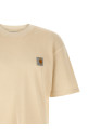'Nelson Waffle' T-shirt Beige