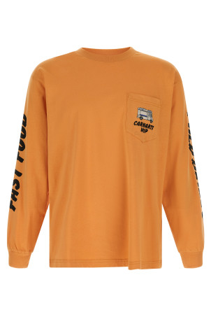 'Cold Drinks' T-shirt orange