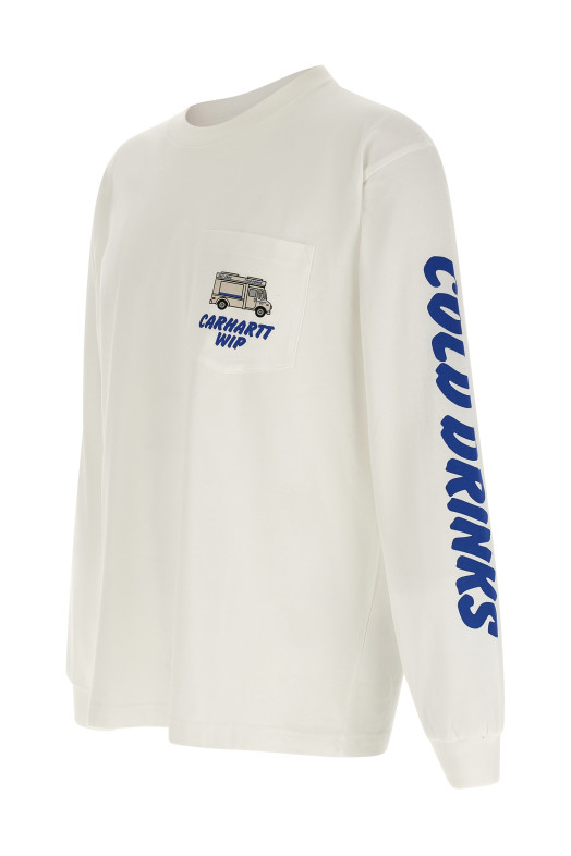 'Cold Drinks' T-shirt White