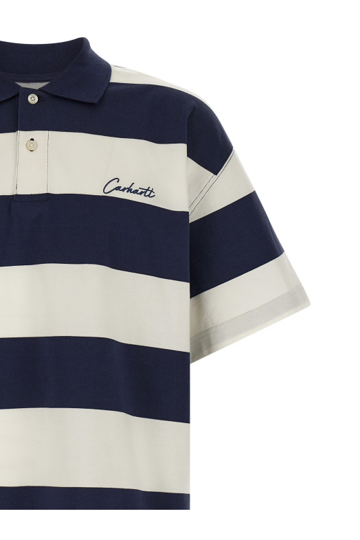 'Delray' polo shirt Blue