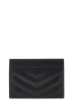 'Monogram' card holder Black
