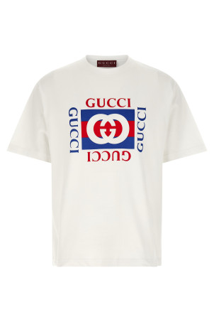 Logo print t-shirt White