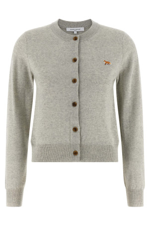'Baby Fox' cardigan Gray