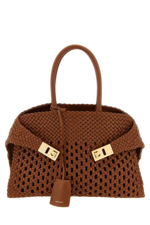 'Hug Th S' handbag Brown