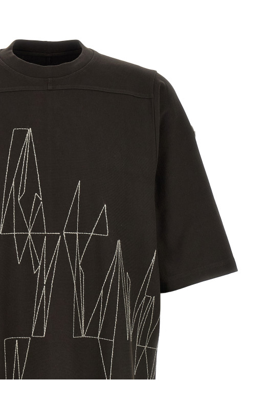 Moncler + Rick Owens 'Jumbo' T-shirt Brown