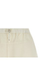 Bouclé shorts White