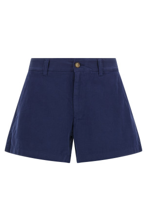 Cotton chino shorts Blue