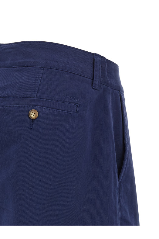 Cotton chino shorts Blue