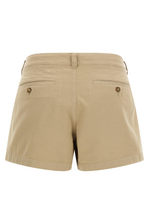 Cotton chino shorts Beige