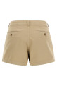 Cotton chino shorts Beige