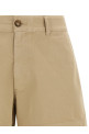 Cotton chino shorts Beige