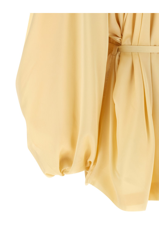 Chiffon jumpsuit Yellow