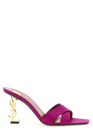 'Opyum' mules Fuchsia