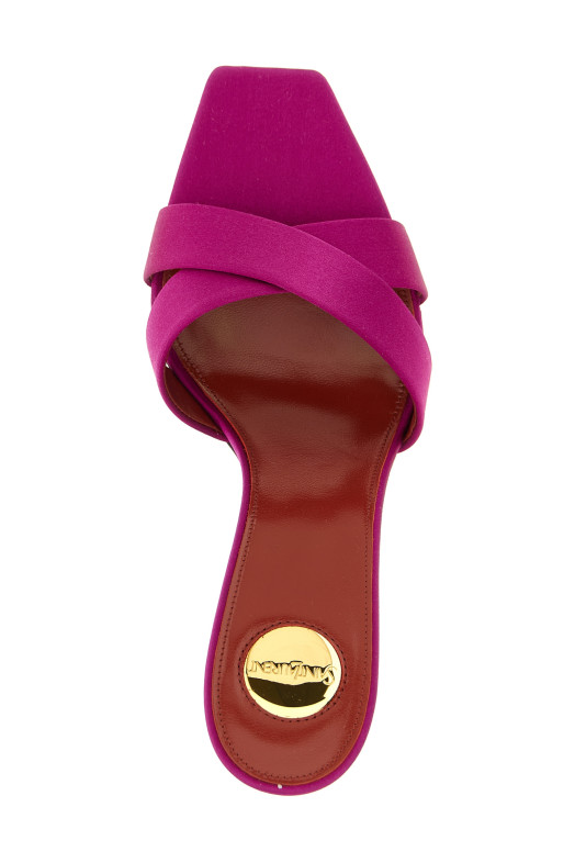 'Opyum' mules Fuchsia