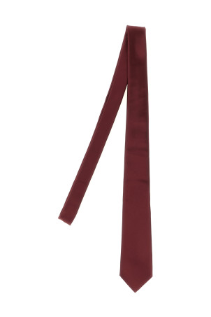 Silk tie Bordeaux