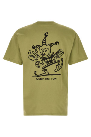 'Harlequin BBQ' T-shirt Green