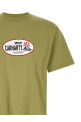 'Harlequin BBQ' T-shirt Green