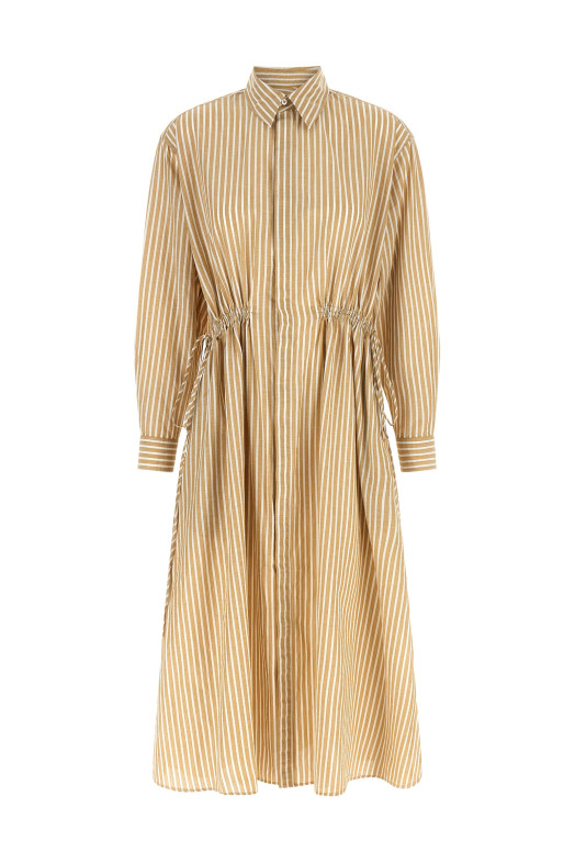 Chemisier dress Beige