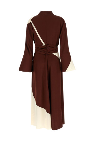 Printed dress Bordeaux