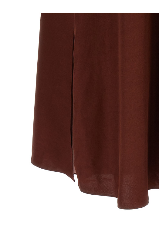 Printed dress Bordeaux