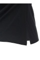 'Draped Washing Clip Gala' top Black