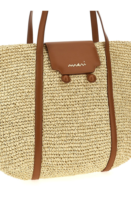 Medium 'Trunkaroo' shopping bag Beige