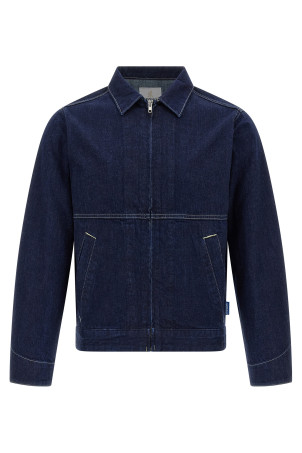 'Japanese Slub' jacket Blue