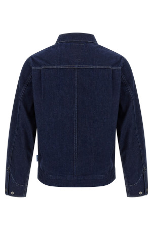 'Japanese Slub' jacket Blue