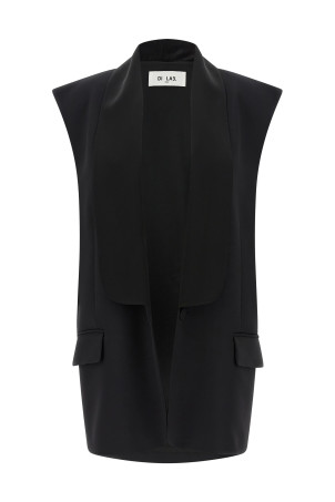 Tuxedo vest Black