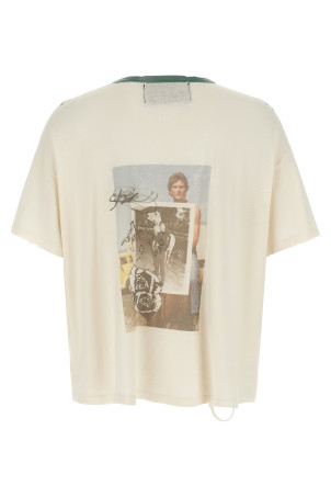 'Back To Life Ringer' T-shirt White