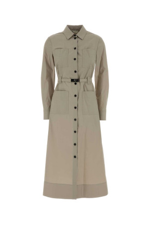 Cappuccino stretch poplin shirt dress TORY BURCH (177537)