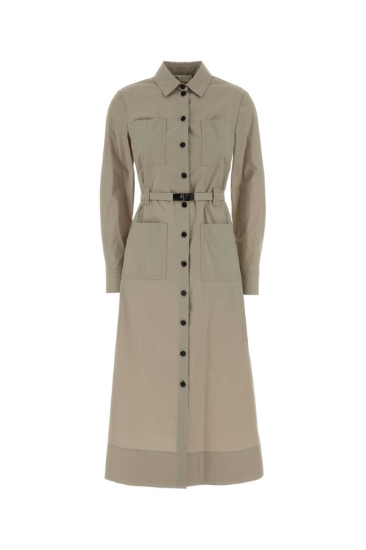 Cappuccino stretch poplin shirt dress TORY BURCH (177537)