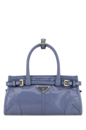 Powder blue leather mini Prada Bonnie handbag PRADA (1BA4862CYR)