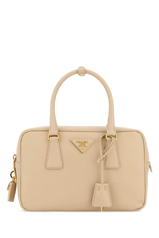 Sand leather handbag PRADA (1BB113VEOMNZV)